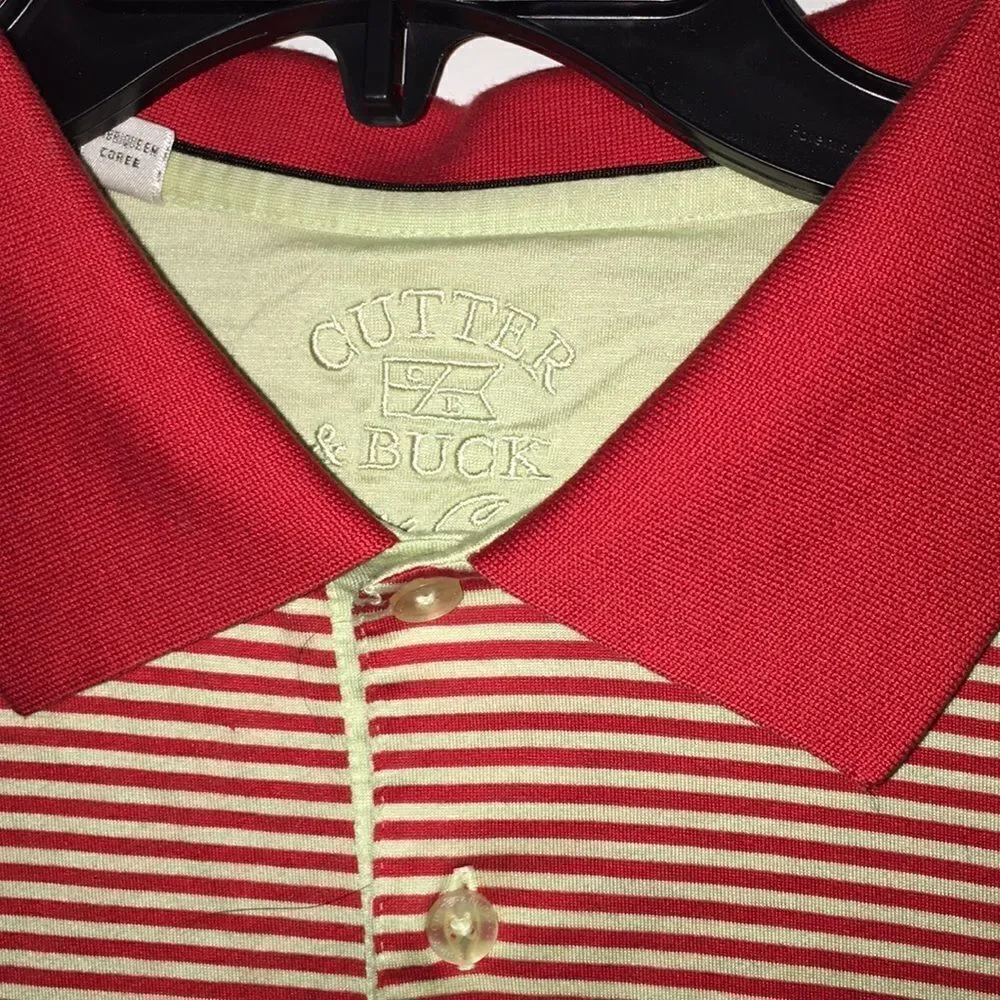 2-PGA West Classic Resort Mens Golf polo shirt L